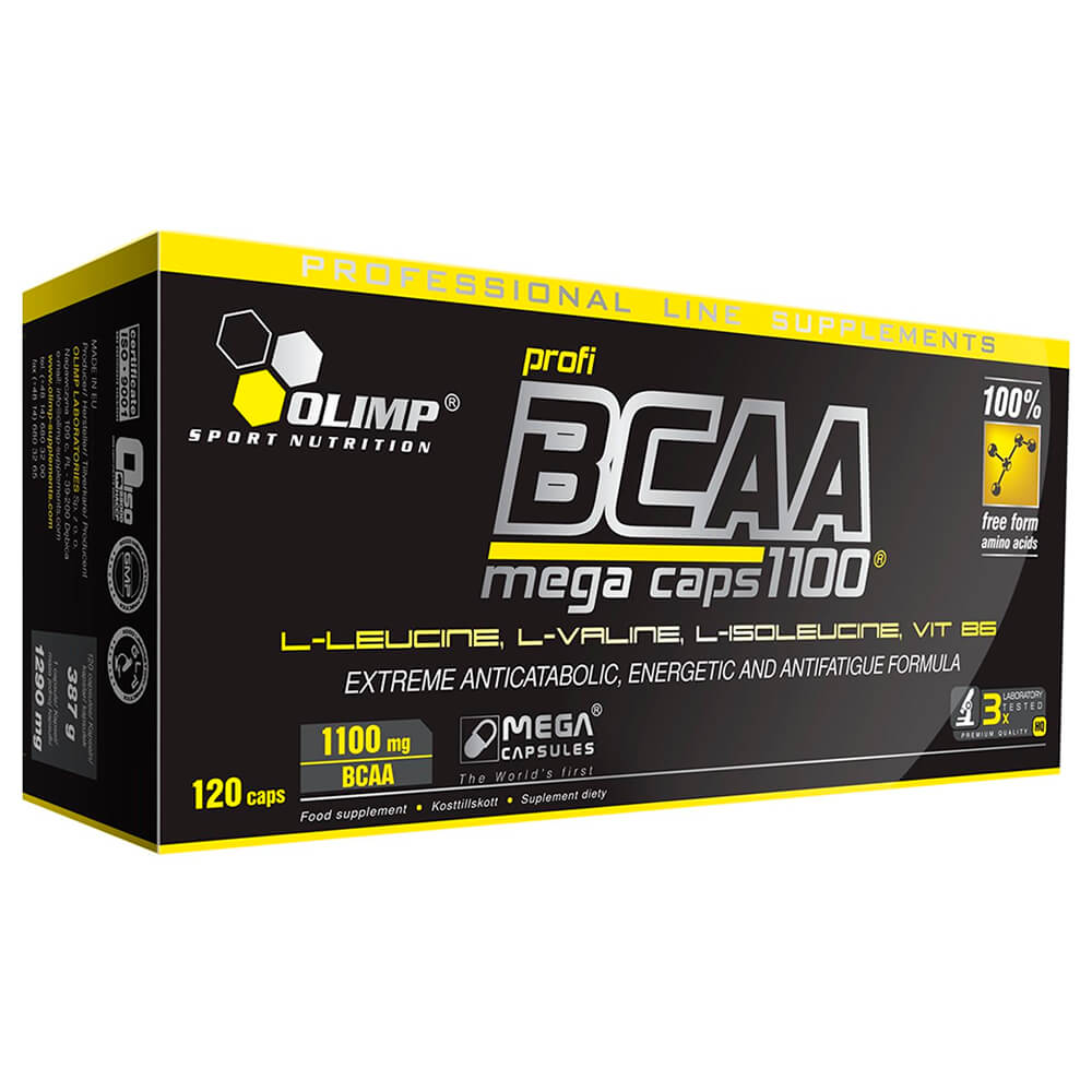 Olimp Амінокислоти BCAA Mega Caps blister box 120 caps