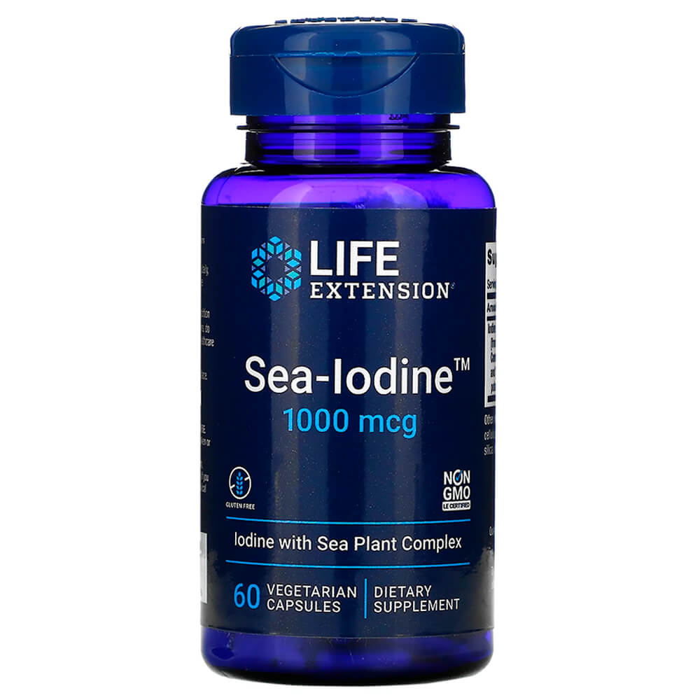 LIFE EXTENSION Йод Sea Iodine 1000 mcg 60 c