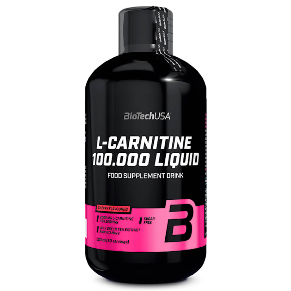 Biotech Карнітин, жироспалювач L-Carnitine + Chrome 100000 500ml