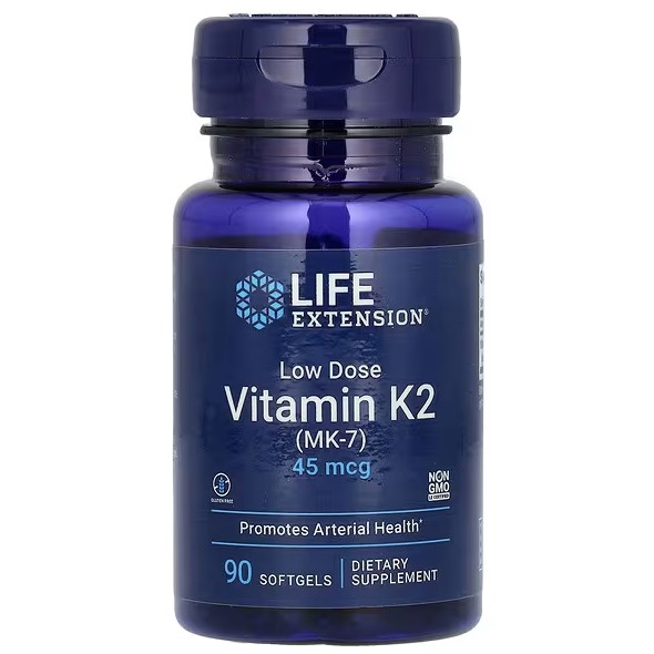 LIFE EXTENSION Вітаміни Vitamin K2 (MK-7) 45 mcg 90 soft
