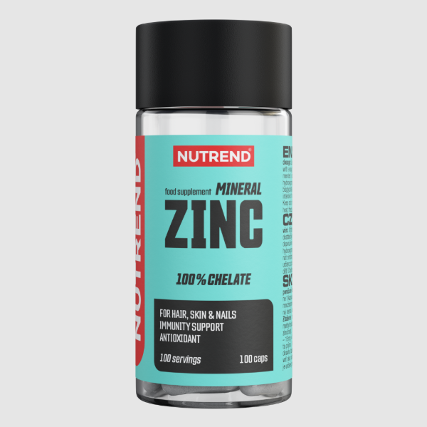 NUTREND Мінерали Zinc Bisglycinate 15 mg 100 caps