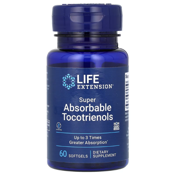 LIFE EXTENSION Витамін E Super Absorbable Tocotrienols 60 soft