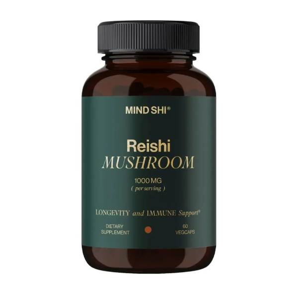MIND SHI Серце та гормональний баланс Reishi Mushroom 1000 mg 60 caps