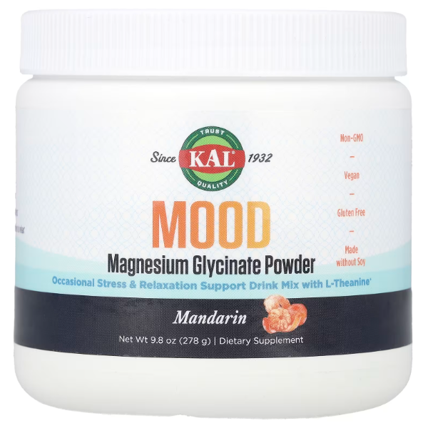 KAL Гліцинат магнію MOOD Magnesium Mandarin flav 278 g