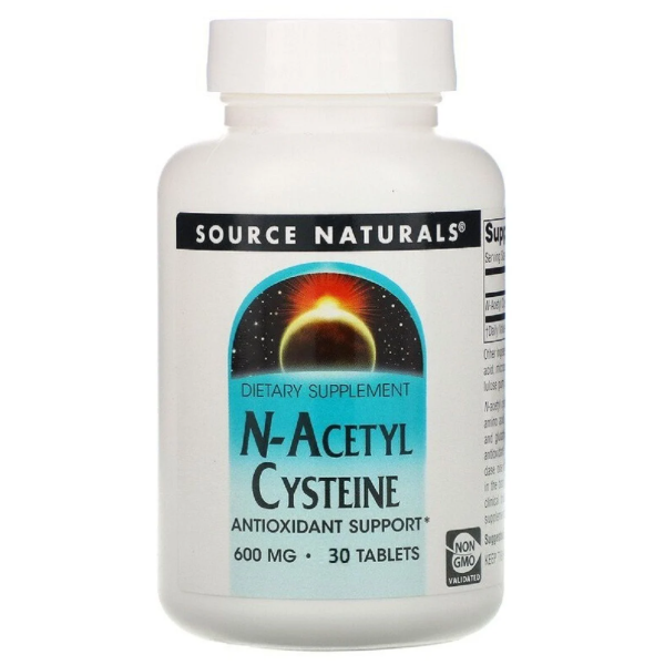 Source Naturals Детокс NAC 600 mg 30 tab