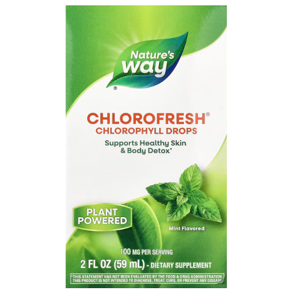 Nature's Way Антиоксидант та детоксикант Chlorofresh Drops 59 ml