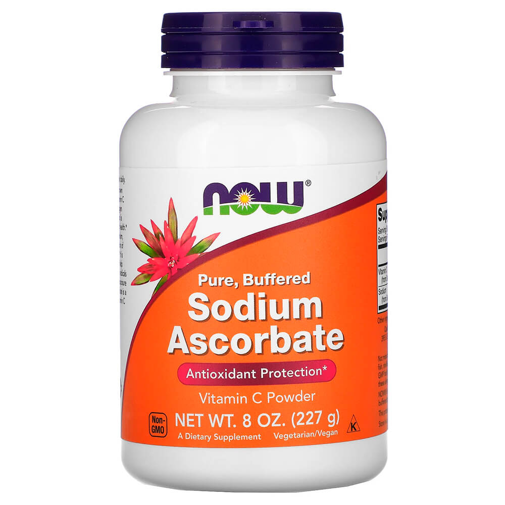 NOW Вітамін С-  Sodium Ascorbate 227 g