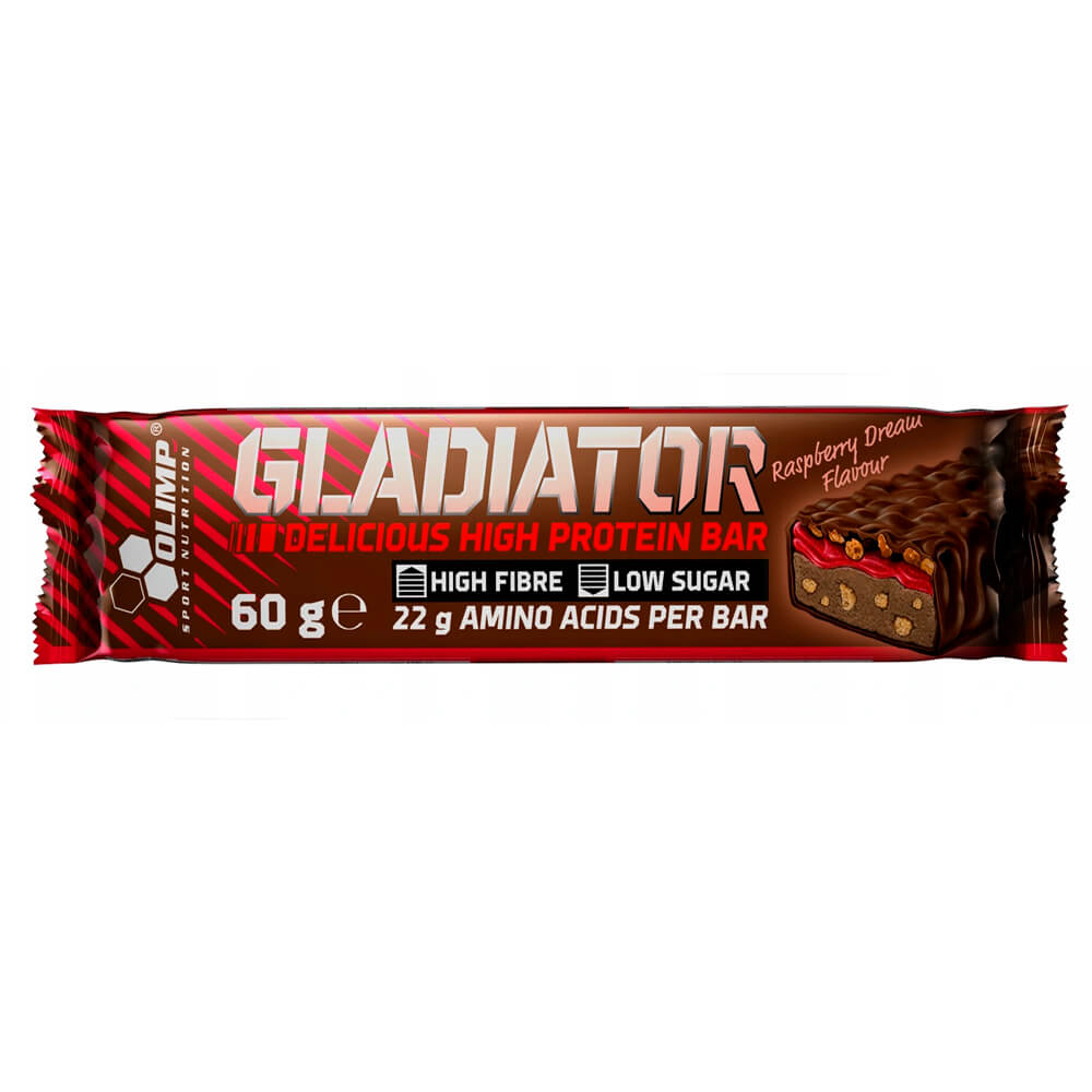Olimp Батончик Gladiator (raspberry dream flavour), 60 g