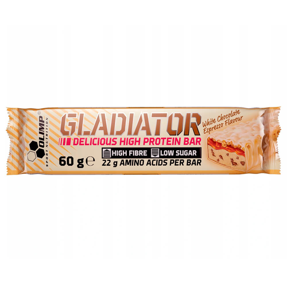 Olimp Батончик Gladiator, (white chocolate) 60 g