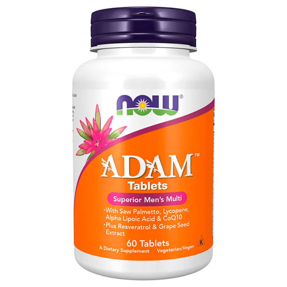 NOW Вітамінно-мінеральний комплекс для чоловіків Adam 60 tabs