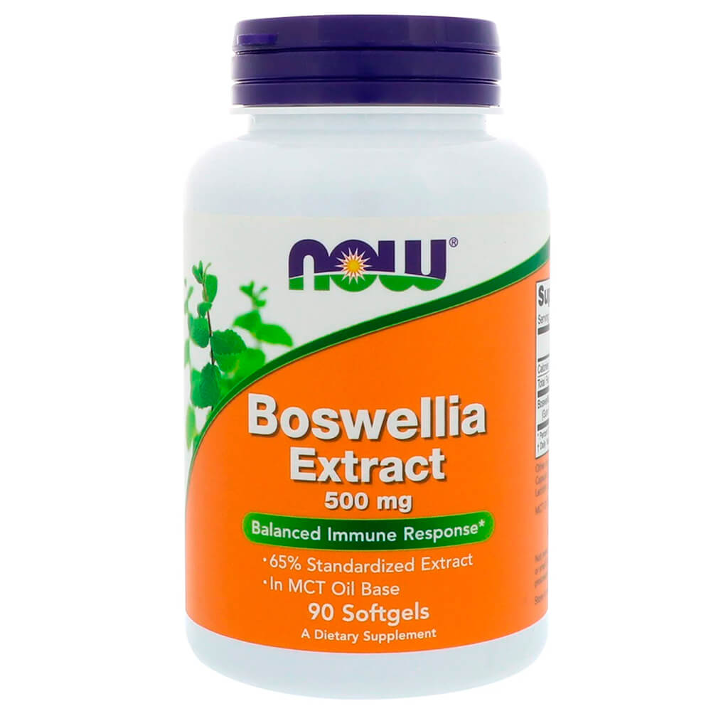 NOW Знеболююче Boswellia Extract 500 mg 90 softgels