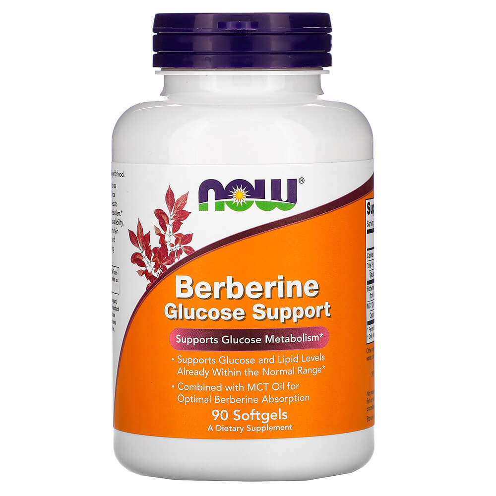 NOW лікування інсулінорезистентності Berberine 90 soft