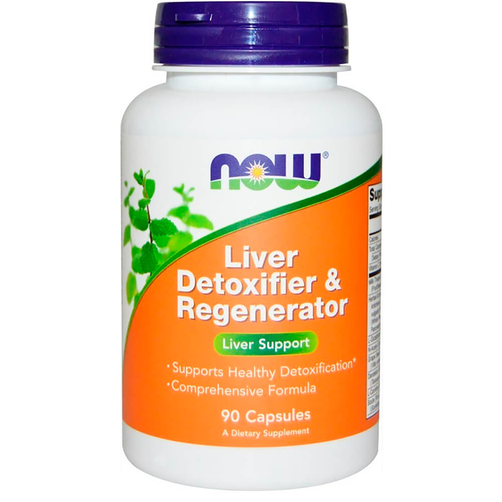 NOW Печінка Liver Detoxifier & Regenerator 90 caps