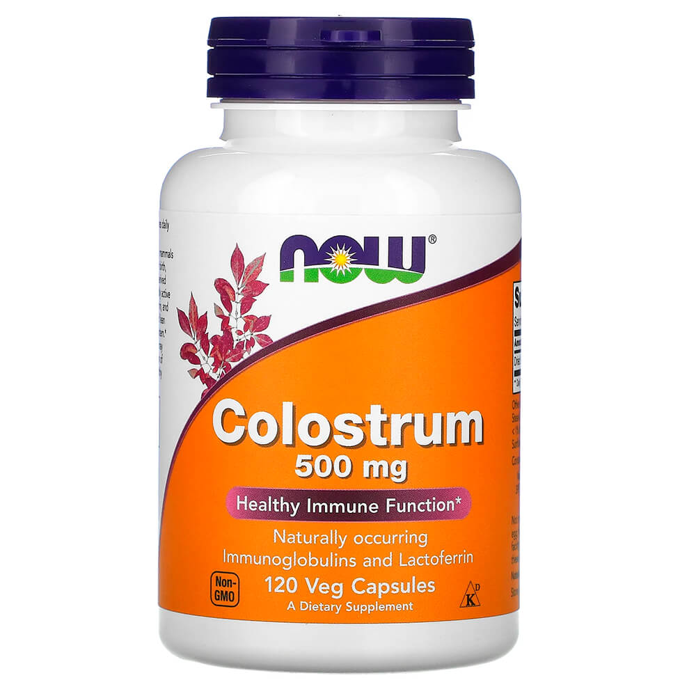 NOW Підтримка імунної системи Colostrum 500 mg 120 vcaps