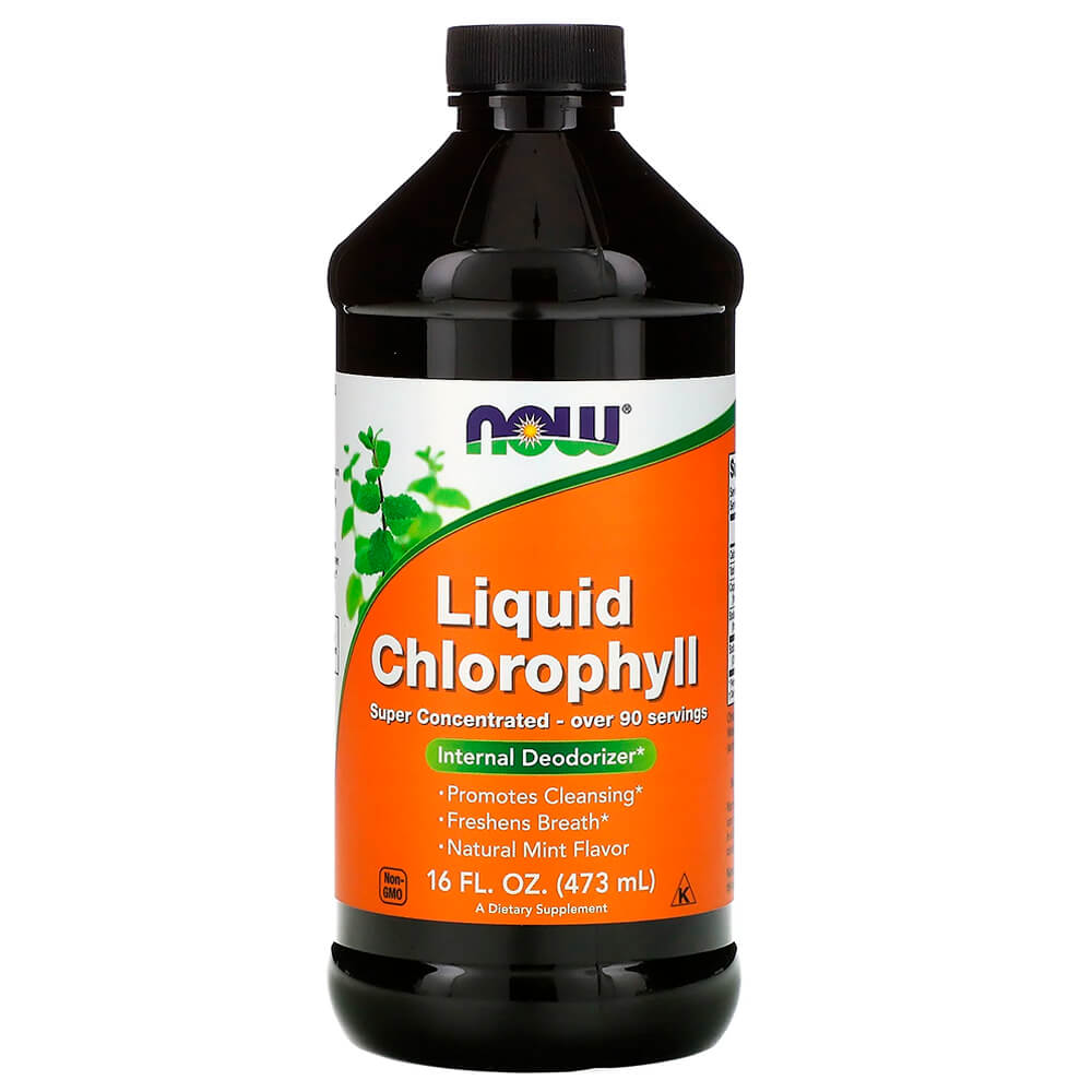 NOW Протизапальний засіб Liquid Chlorophyll 473 ml