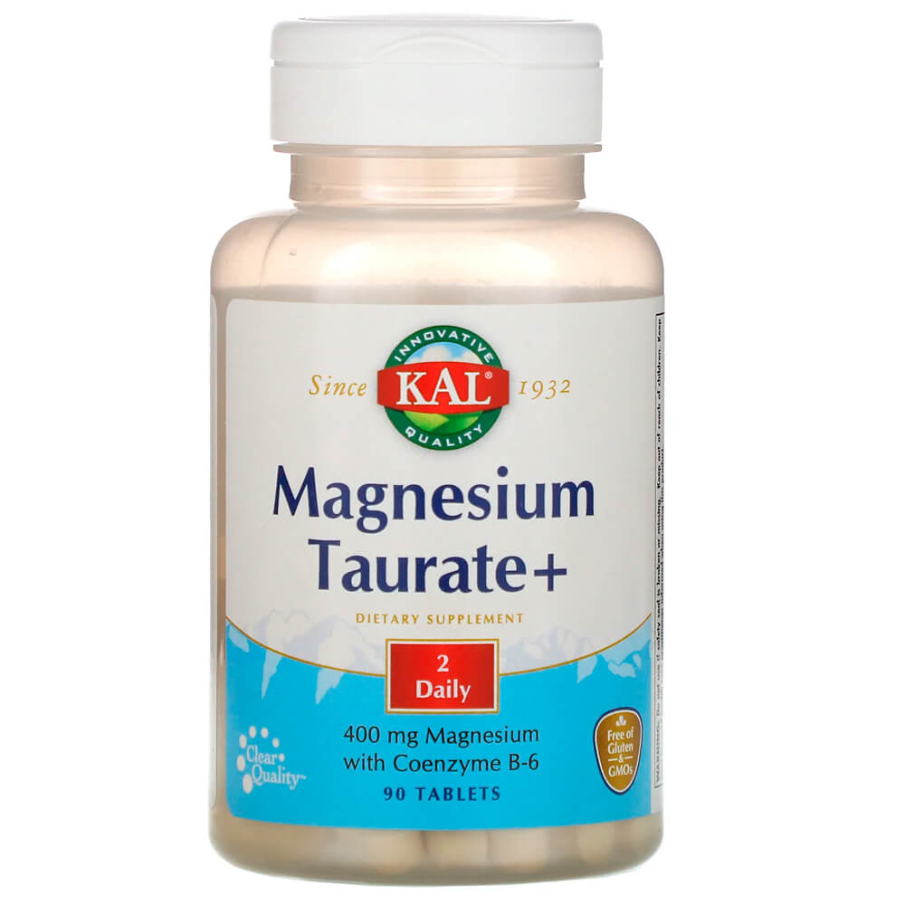 KAL Таурат магнію Magnesium Taurate 400 мг, 90 таблеток