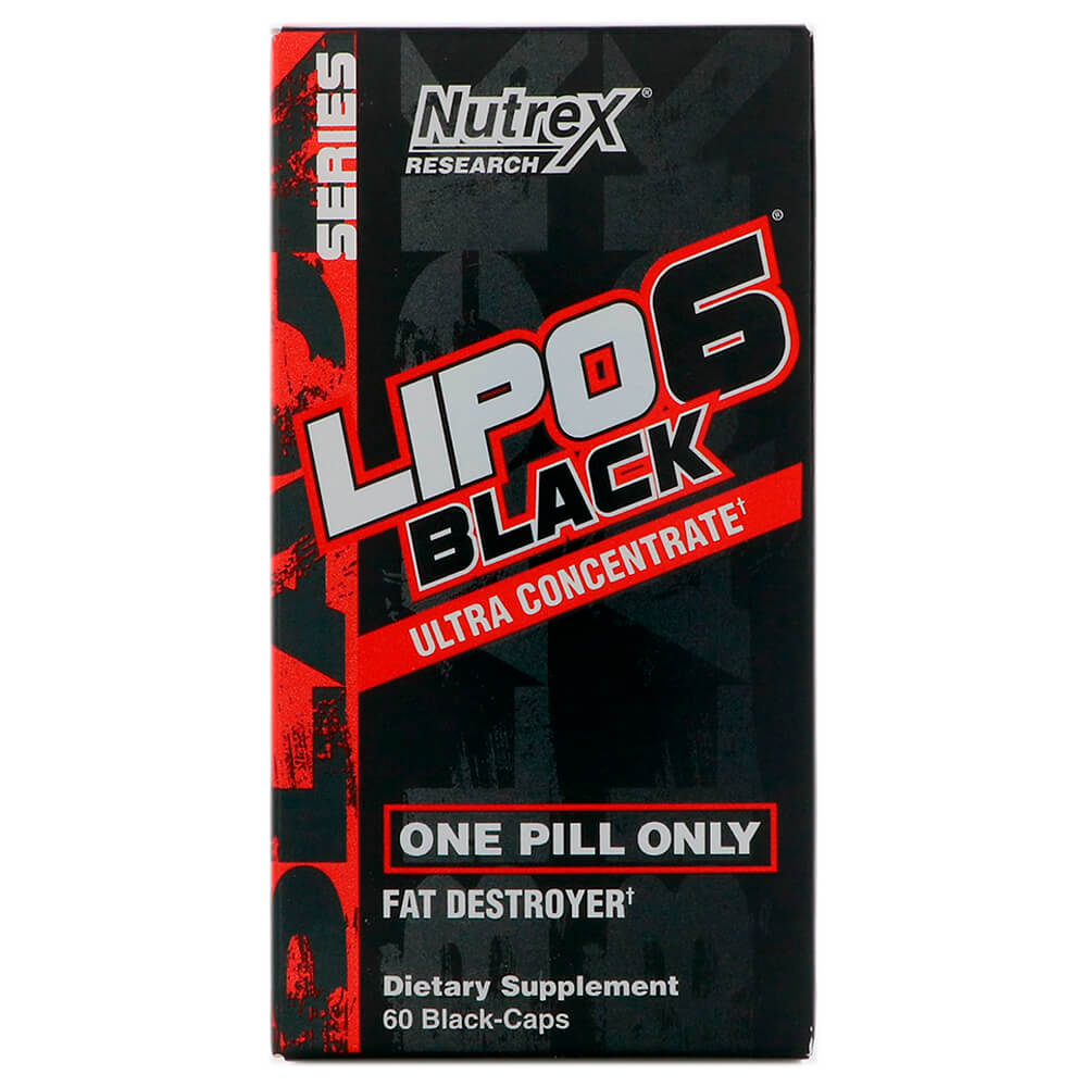Жироспалювач Lipo-6 Black Ultra 60 caps