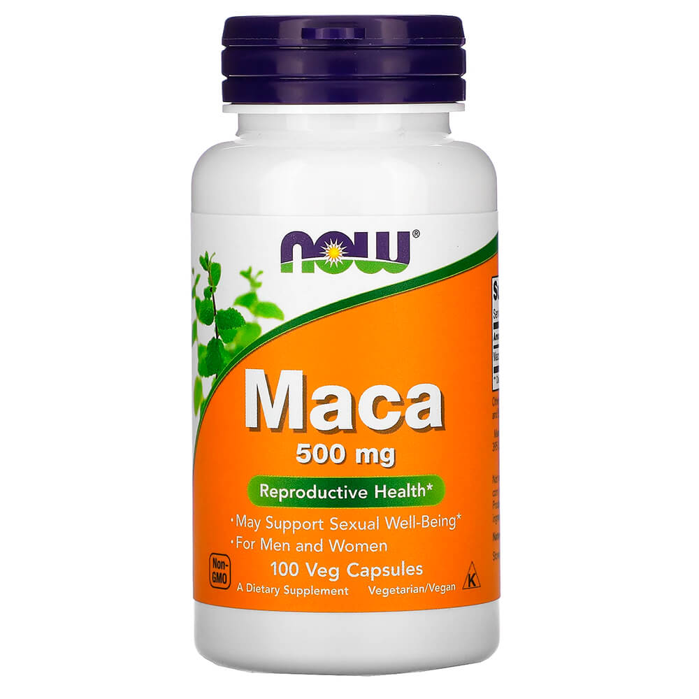 NOW Репродуктивне здоров 'я MACA 500 mg 100 vcaps