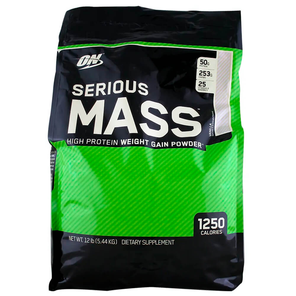 Optimum Nutrition Гейнер Serious Mass (No Sugar Added) 5,5 kg