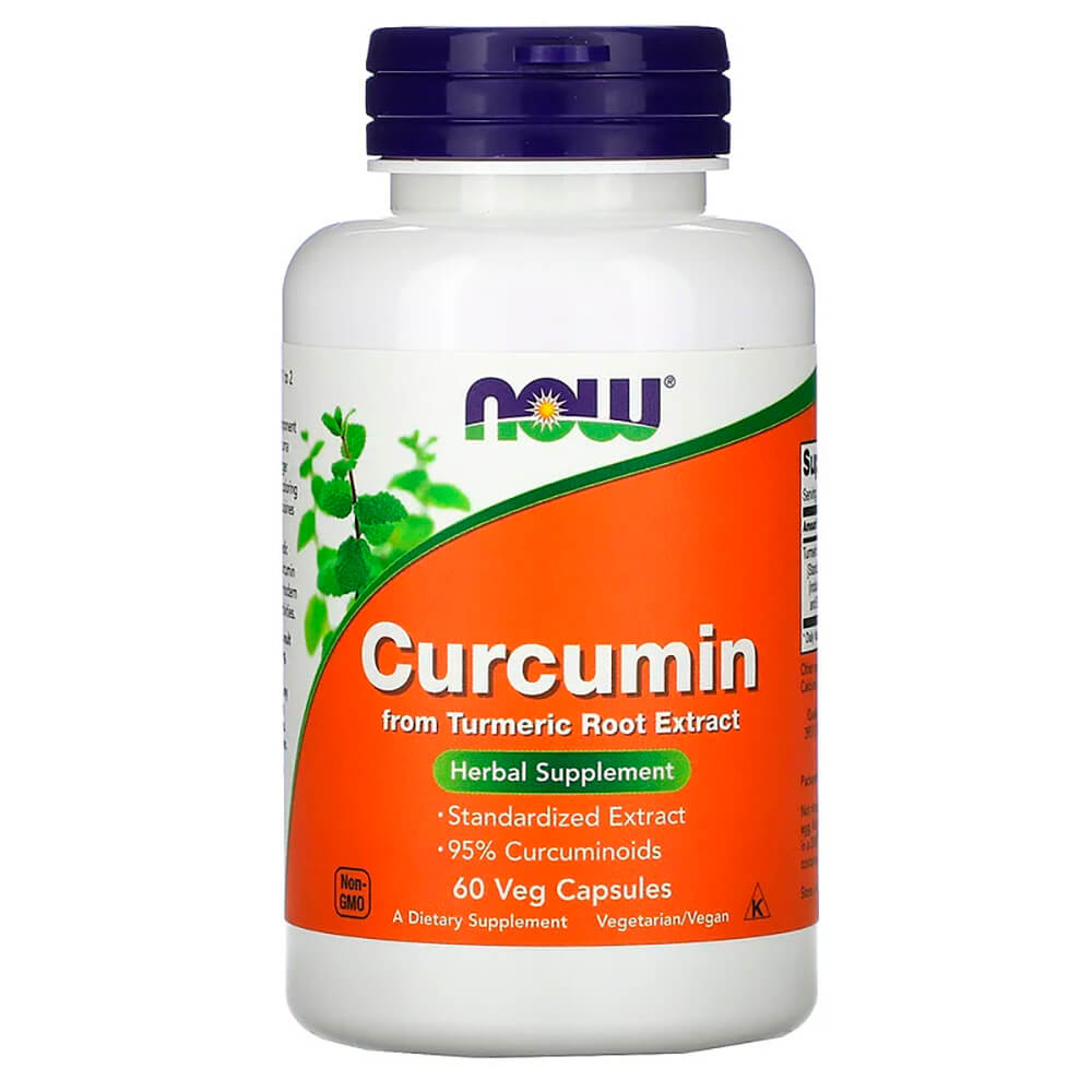 NOW Антиоксидант Curcumin 60 vcaps