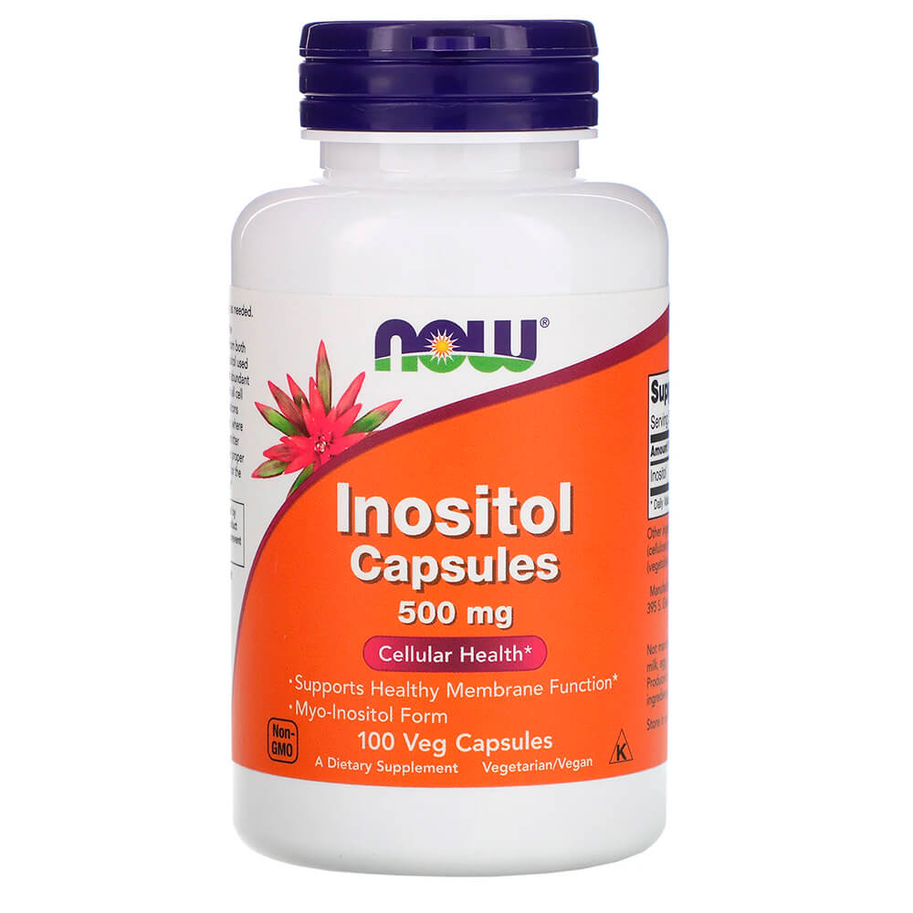 NOW Вітаміни Inositol 500 mg 100 caps