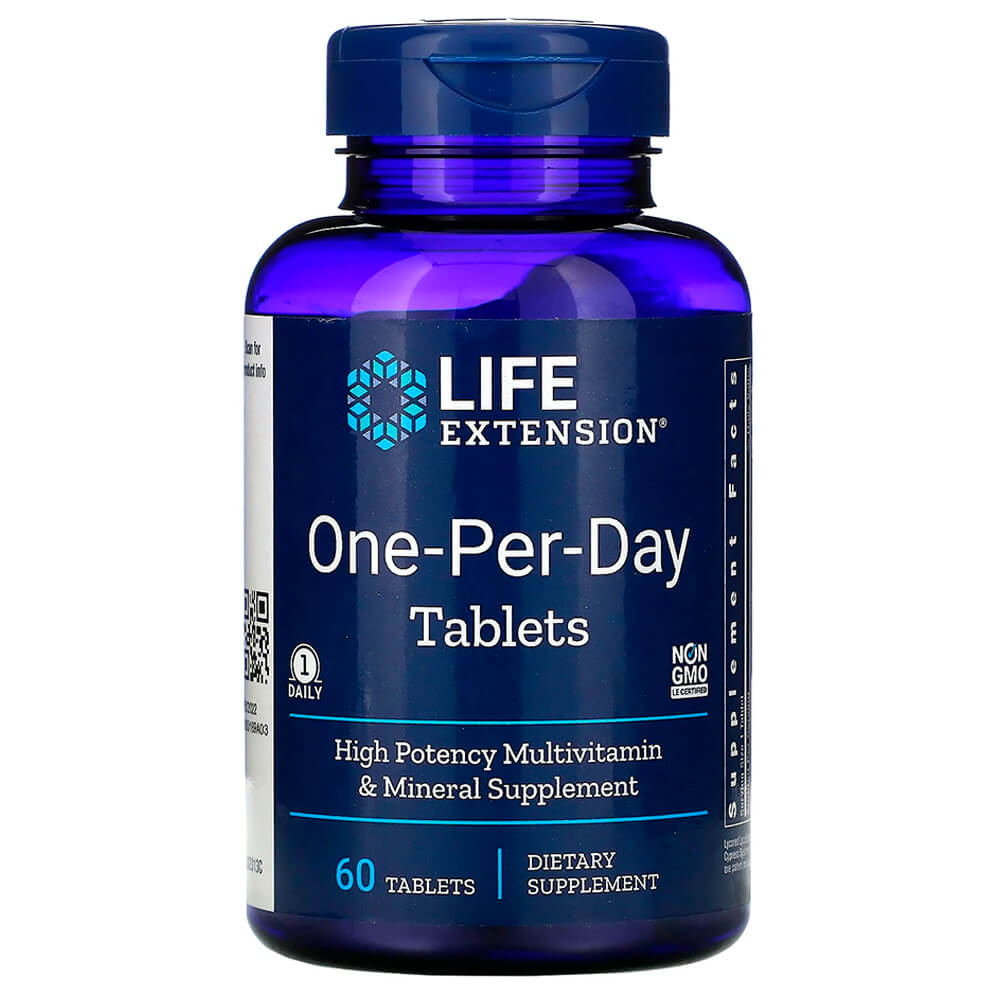 LIFE EXTENSION Вітаміни One per day 60 tab