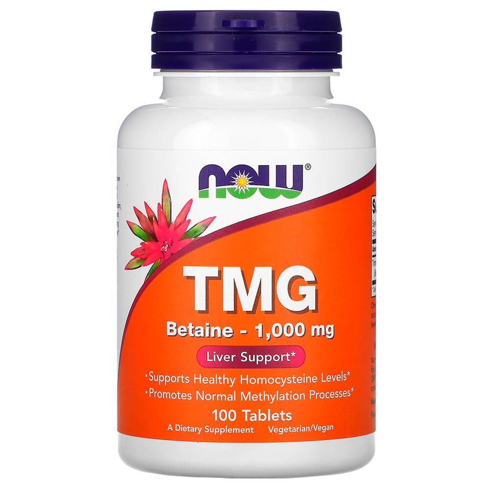 NOW Детокс TMG Betaine 1000 mg 100 tabs