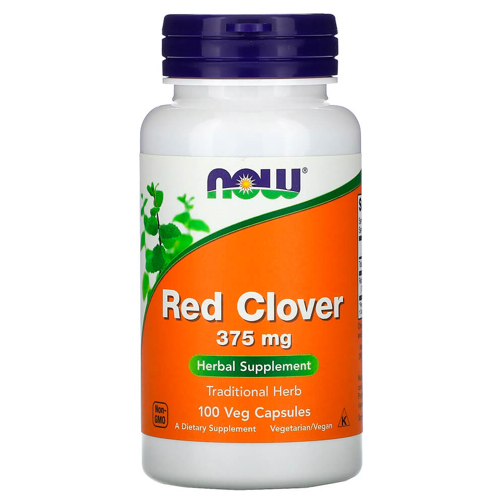 NOW Жіноче здоров'я Red Clover 375 mg 100 vcaps