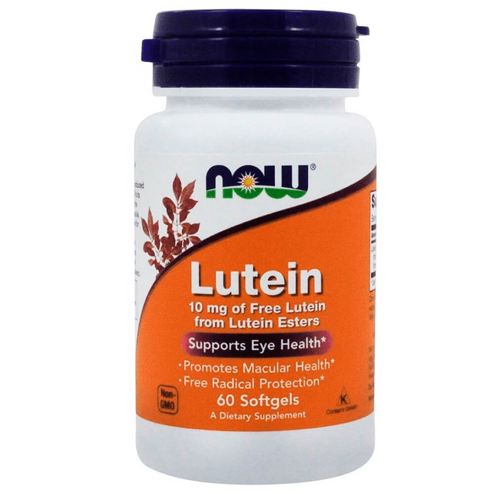 NOW Зір Lutein 10 mg 60 softgels