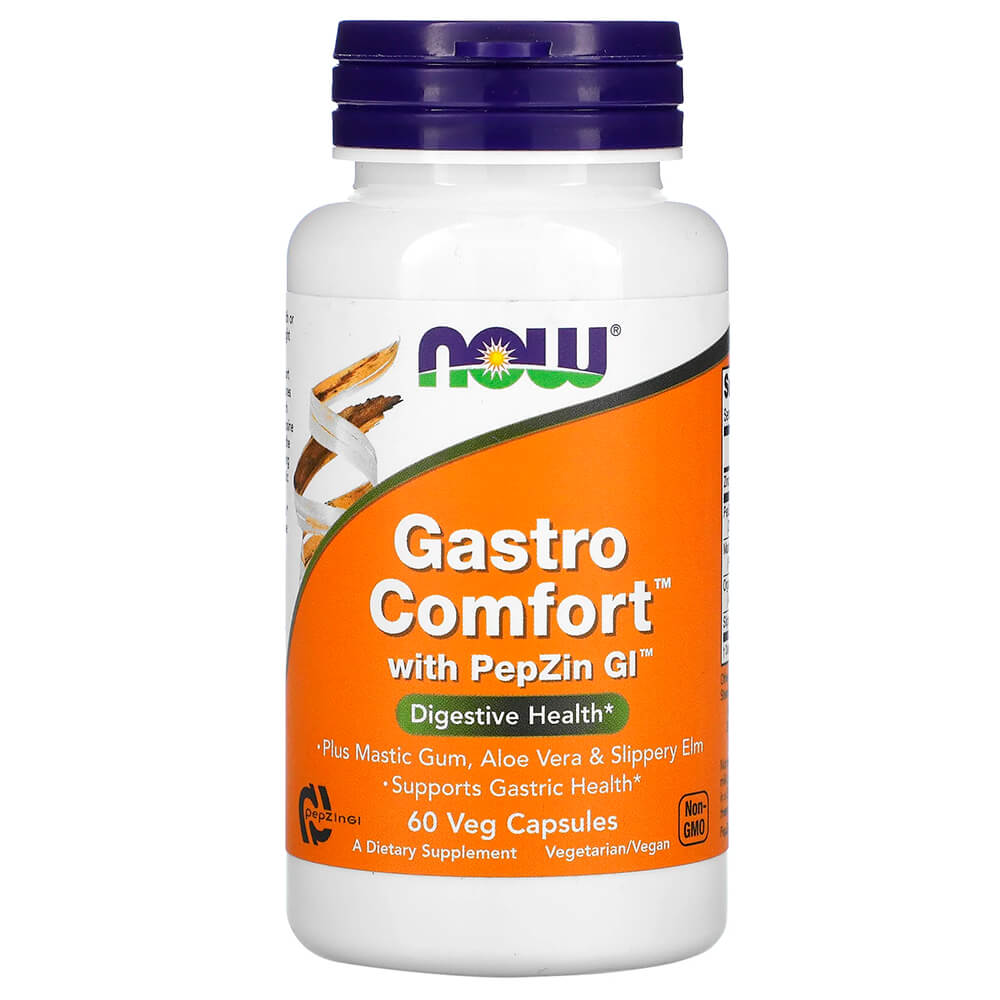 NOW Загоєння ШКТ GastroComfort 60 caps