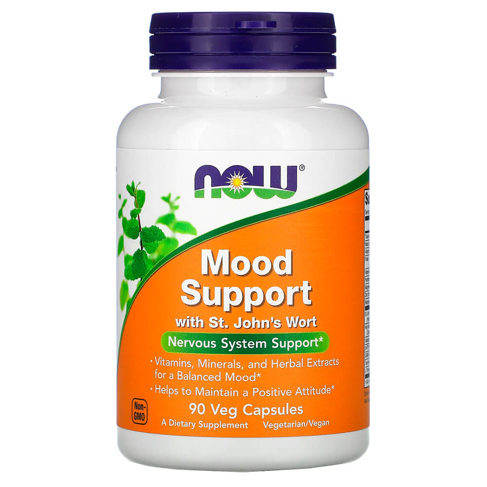NOW Вітаміни для підтримки нервової системи Mood Support 90 caps