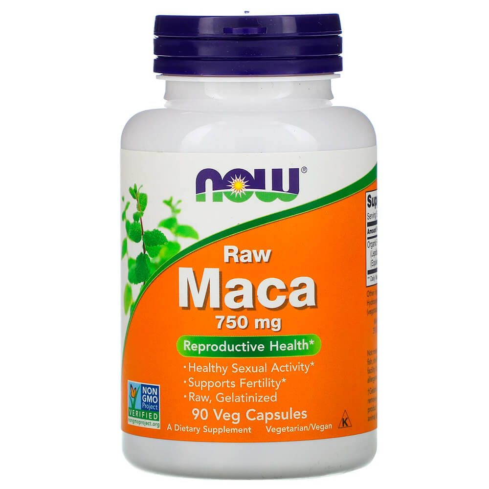 NOW Репродуктивне здоров 'я MACA 750 mg (90 vcaps)