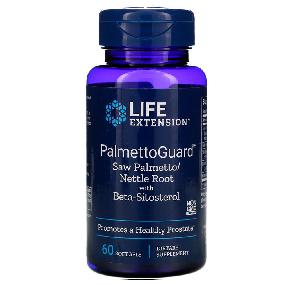 LIFE EXTENSION Репродуктивне здоров'я PalmettoGuard  60 soft