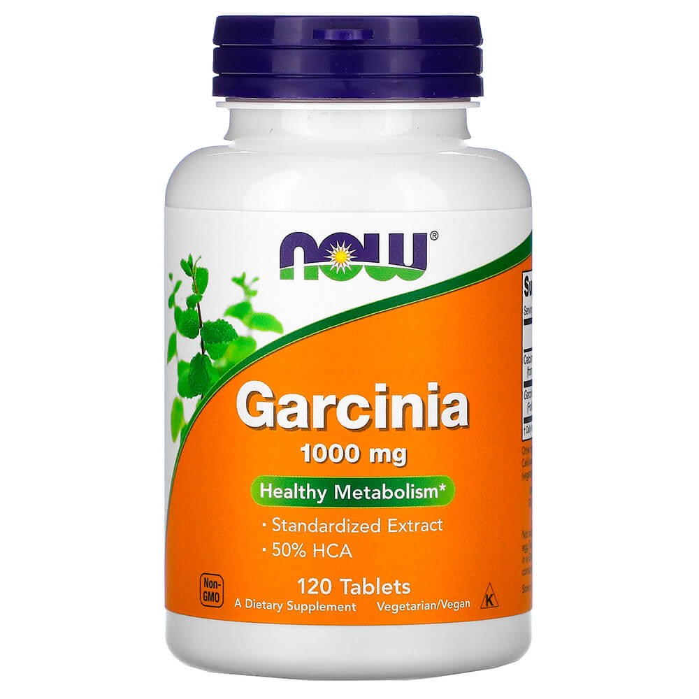 NOW Зниження ваги Garcinia 1000 mg 120 tabs