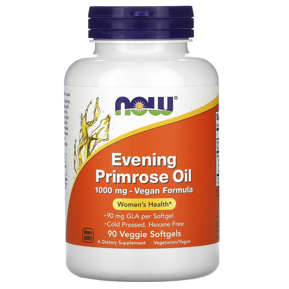 NOW Шкіра, жіноче здоров 'я Evening Primrose Oil 500 mg 100 softgels