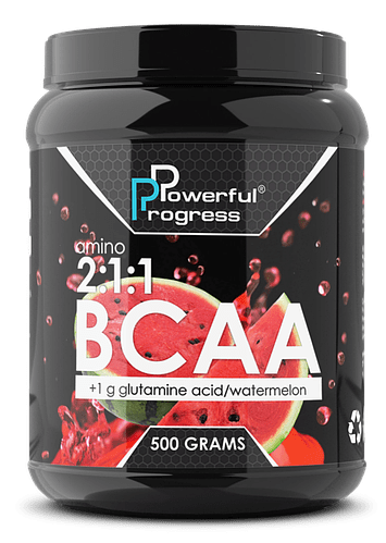 Powerful Progress Амінокислоти BCAA + Glutamine 500 g