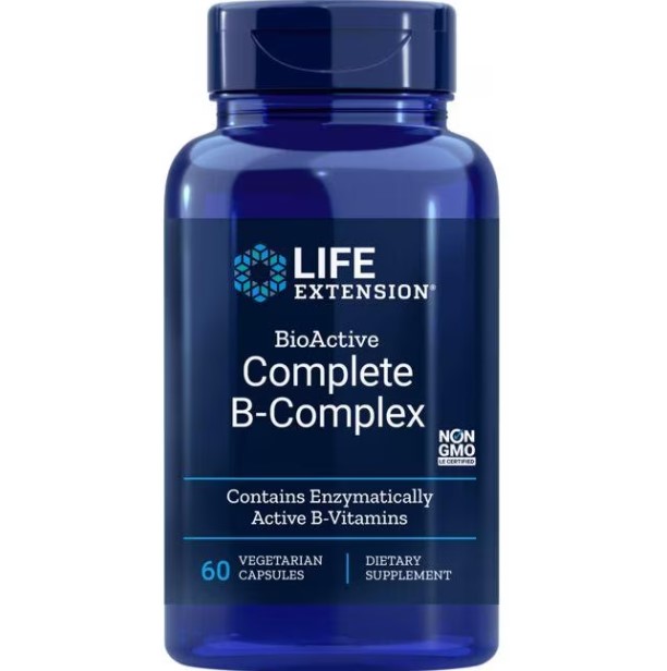 LIFE EXTENSION BioActive Complete B-Complex 60 caps
