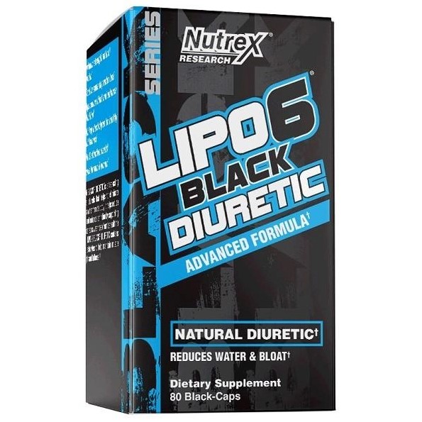 Nutrex Lipo 6 Black Diuretic 80 caps