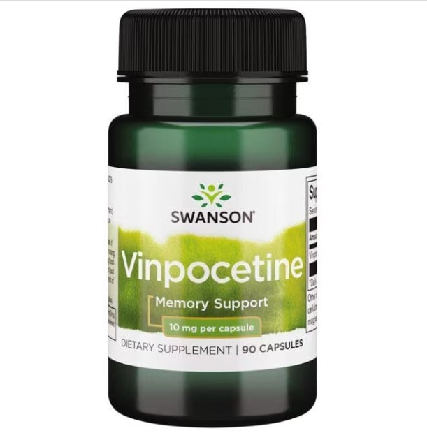 SWANSON Нейропротектор Vinpocetine 10 mg 90 caps