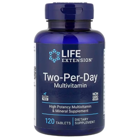 LIFE EXTENSION Мультивітамінний комплекс Two per day 120  tab