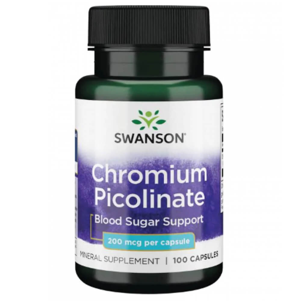 Мінерали Chromium Picolinate 200 mcg 100 caps
