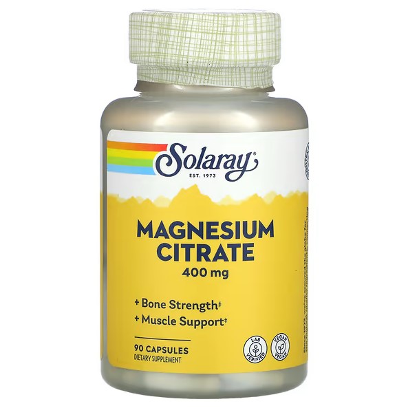 Solaray Мінерал Magnesium citrate 133 mg 90 caps