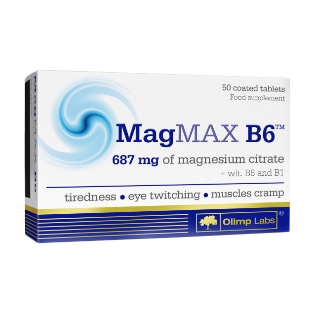 Olimp Цитрат магнію MagMax B6 50 tab