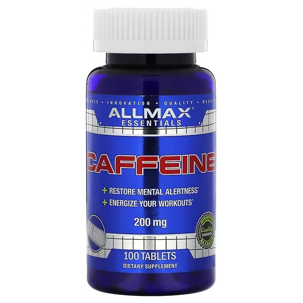 ALLMAX Кофеїн Caffeine 200 mg 100 tab