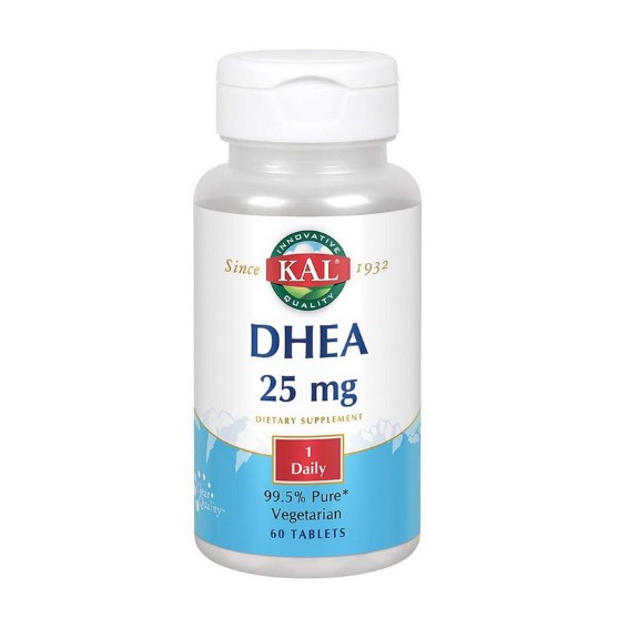 KAL Прогормон DHEA 25 mg 60 tab