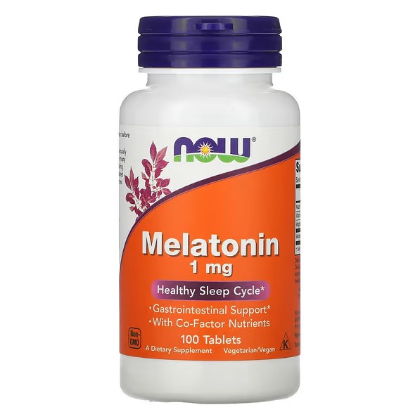 NOW Сон Melatonin 1 mg 100 tab