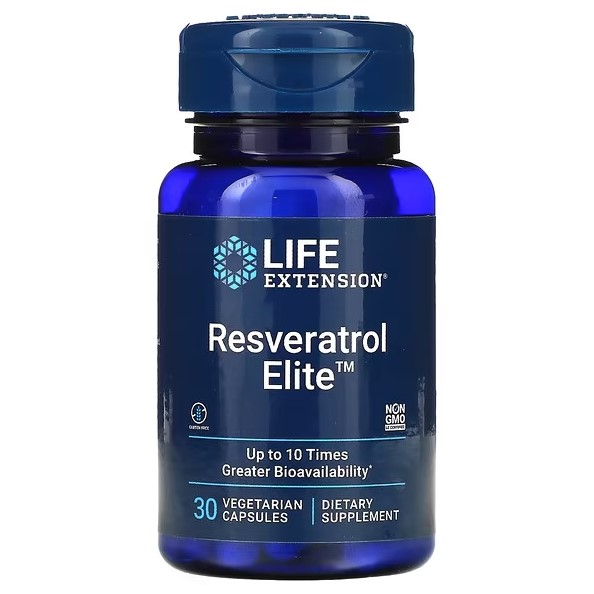 LIFE EXTENSION Антиоксидант Resveratrol Elite 167 mg 30 caps