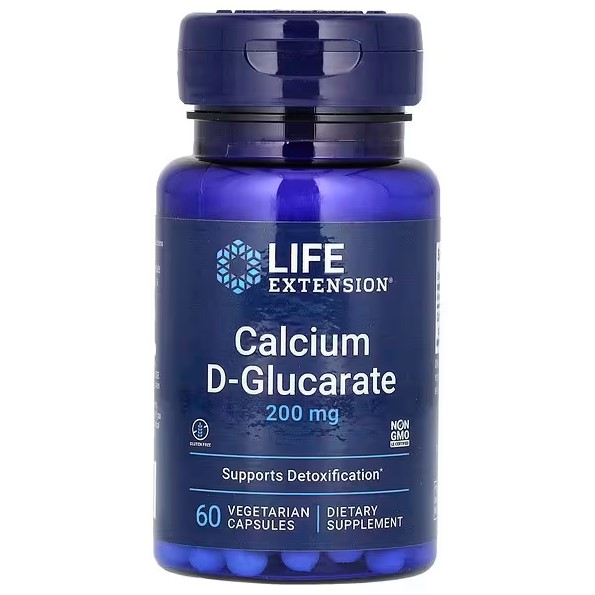 LIFE EXTENSION Гормональний баланс Calcium D-Glucarate 200 mg 60 caps