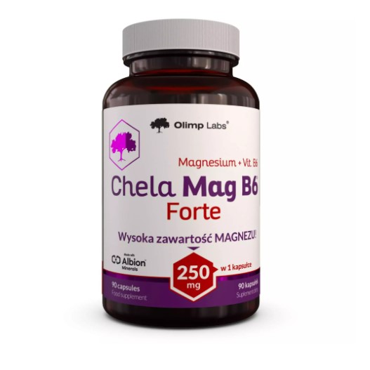 Olimp Мінерали Chela - Mag B6 Forte 250 mg 90 caps