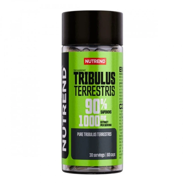 NUTREND Бустер тестостерону Tribulus Terrrestris 1000 mg 90% Saponins 60 caps